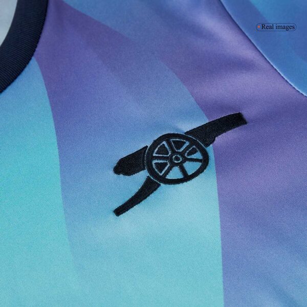 Kid's Arsenal Third Away Soccer Jersey Kit(Jersey+Shorts+Socks) 2024/25 - Image 9