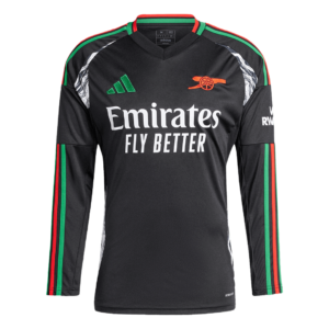 Arsenal Away Long Sleeve Soccer Jersey 2024/25