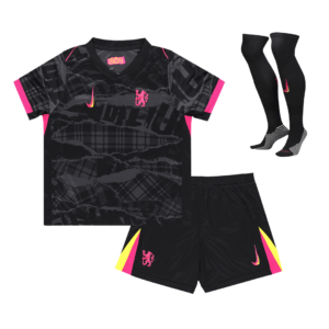 Kid's Chelsea Third Away Soccer Jersey Kit(Jersey+Shorts+Socks) 2024/25