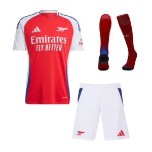 Arsenal Home Soccer Jersey Kit(Jersey+Shorts+Socks) 2024/25