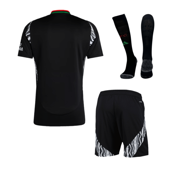 Arsenal Away Soccer Jersey Kit(Jersey+Shorts+Socks) 2024/25 - Image 2