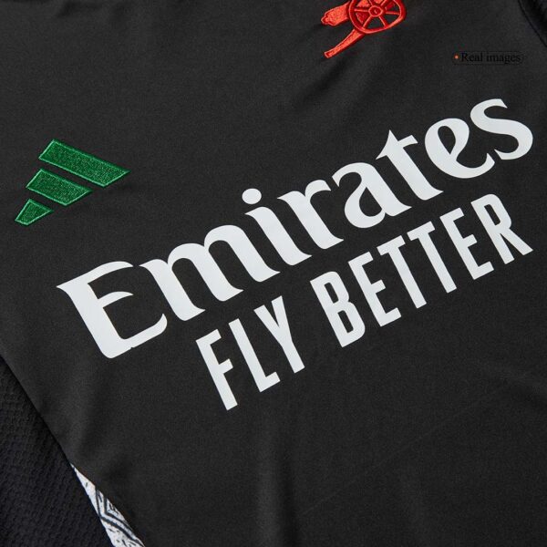 Arsenal Away Long Sleeve Soccer Jersey 2024/25 - Image 9