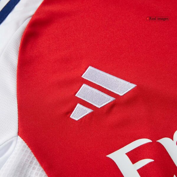 Arsenal Home Long Sleeve Soccer Jersey 2024/25 - Image 8