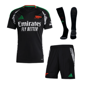 Arsenal Away Soccer Jersey Kit(Jersey+Shorts+Socks) 2024/25
